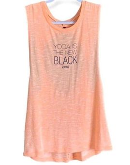 Lorna Jane Uniquely peach open back tank top size medium - $30 - From Sandi  AK