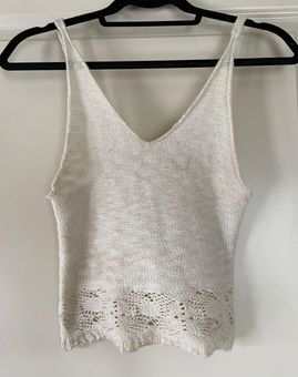 Brandy Melville Crochet Halter Tops & Blouses