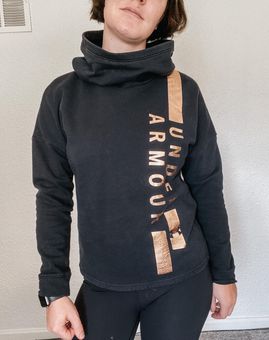 rose gold under armour hoodie