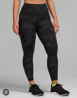 Lululemon Camo Leggings 25 Black Size 4 - $36 (63% Off Retail