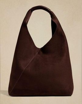 Suede Tote  Banana Republic