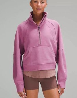 Lululemon Scuba Oversized Half-Zip Hoodie Purple Size XL - $76 (35% Off  Retail) - From Ella