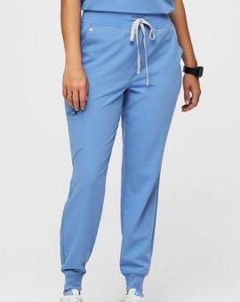 FIGS Scrubs High Waisted Zamora Scrub Pants Ceil Blue Women's