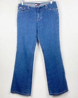 Tommy Hilfiger Jeans Y2K Mid Rise Jeans Retro Straight Leg 