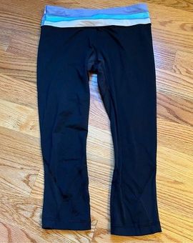 Lululemon black cropped leggings size 8 - $27 - From Michaela