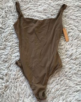 SKIMS Fits Everybody thong bodysuit - Oxide