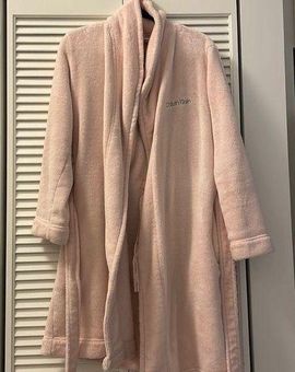 Pink calvin deals klein robe