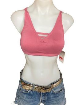 Shadow Sport Strappy Sports Bra LARGE Dusty Pink Low impact Yoga Soft NEW -  $19 New With Tags - From Margaret