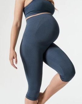 Blanqi Maternity Belly Support Crop Leggings size medium - $32 - From  Michaela