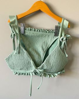 Hollister green bikini