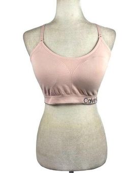 Pink Calvin Klein Sports Bras - Clothing