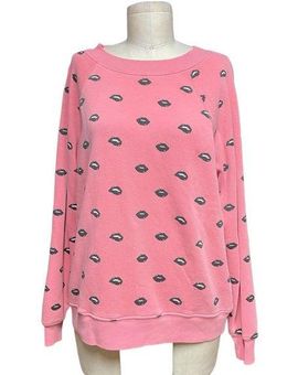 Wildfox 2025 lips sweatshirt