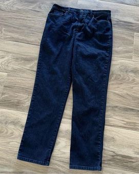 Gloria Vanderbilt Amanda Dark Wash Jeans