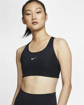 Nike Swoosh Racerback Black Sports Bra Size Small - $20 - From Emily