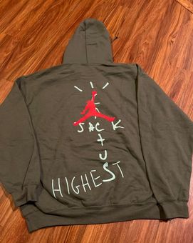 Cactus Jack X Nike Travis Scott Hoodie Sz L Green Size L - $80