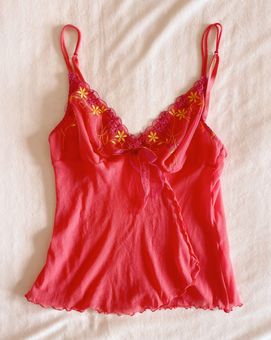 Victoria's Secret Vintage Fairy Floral Embroidered Cami Tank Multi - $75 -  From Megan