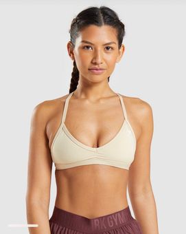 Gymshark Sports Bra Brown - $20 - From chloe