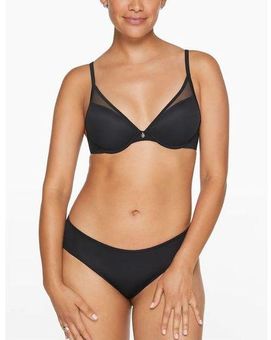 Thirdlove 24/7® Classic Uplift Plunge Bra Black Mesh Size 34B 1/2 - $26 -  From Olga