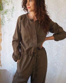 Aerie green coveralls jumpsuit size xl - $39 - From Tessa