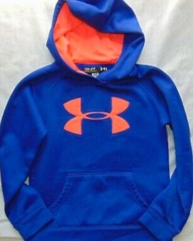 under armour blue sweater