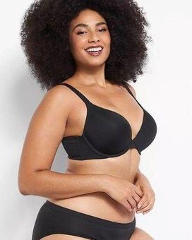 Cacique Boost plunge bra size 38 DD black - $21 - From Elizabeth