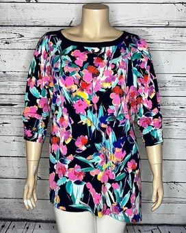 Susan Graver Floral Tunic