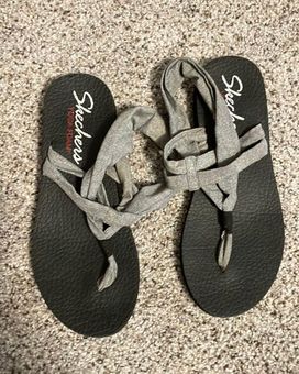 Skechers, Shoes, Sketchers Yoga Foam Flip Flops