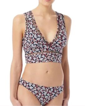 Michael Kors NEW Micheal Micheal Kors Mini Cherry Blossom Bikini Swim Crop  Bikini Top XS - $40 New With Tags - From Sophia