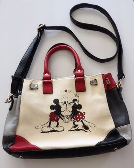 Disney Mickey Mouse And Minnie Mouse Love Story Handbag - The