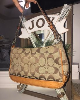 Coach Vintage Brown Leather Shoulder Bag - $40 - From Sabrina