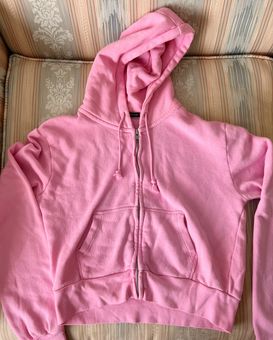 pink brandy melville christy hoodie