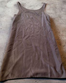 Eileen fisher silk sales slip dress