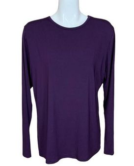 Cuddl Duds ClimateRight by Blackberry Soft Stretch Long Sleeve