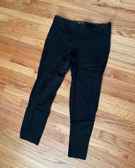 Banana Republic Slacks Sloan Fit Ankle Crop Side Zip Pullover Leggings Rave  Biker Trousers tomboy skater Black Size 8 - $39 - From Fuquoa