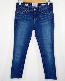 Lucky Brand Lolita Skinny White Oak Cone Denim Blue Jeans Women's