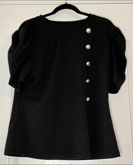 SheIn Pre Loved Plus Size Curve 2XL Black Top Great Condition - $17 (32%  Off Retail) - From Anita