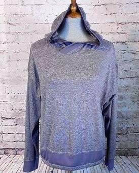 Mondetta Performance Luxury Gray Pullover Activewear Top Womens