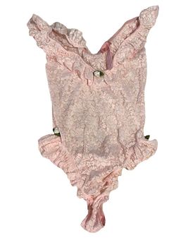 Sugar Thrillz Lace Teddy Pastel Pink