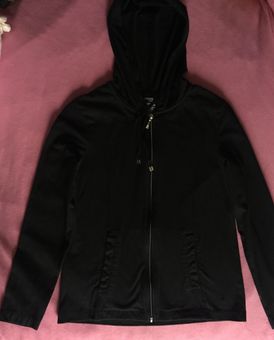 danskin black zip up jacket