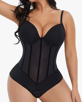 Women Bodysuit Backless Shapewear Tummy Control Slim Body Shaper