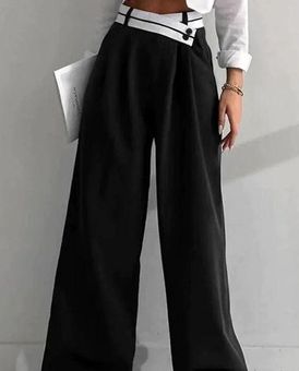 Basic Baggy Wide Leg Dress Pants – COMMENSE