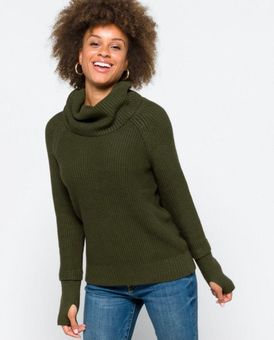 Market \u0026 Spruce Sharon Cowl Neck Waffle 