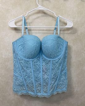 Victoria's Secret Victoria Secret Corset Top Blue Size XL - $30 (70% Off  Retail) New With Tags - From Viviane