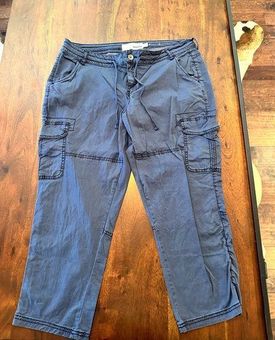 Sonoma ☀️Cargo Style Capri Pants Blue Size 16 - $15 - From Lisa