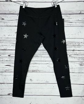 Jessica Simpson NWT Size XL Black Star Print The Warm Up