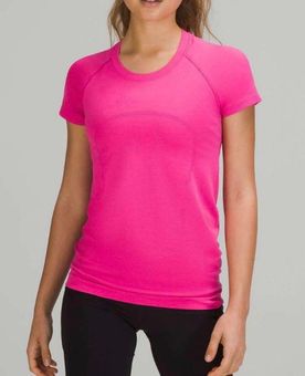 Lululemon Swiftly Tech Short Sleeve Shirt 2.0 Pink Size 10 - $45