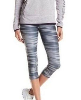 Nike Legend 2.0 Grey Striped Swift Tight Capris Leggings Women's Size Small  S - $23 - From Taylor