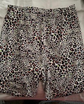 Aerie cheetah deals biker shorts