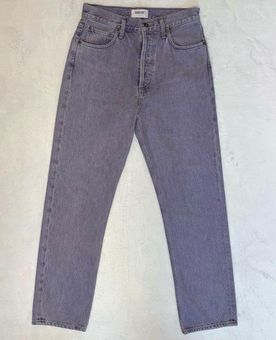 AGOLDE Womens 90 s Pinch Waist Jean in Ashberry Purple size 27