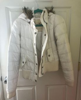 Hollister White Jacket